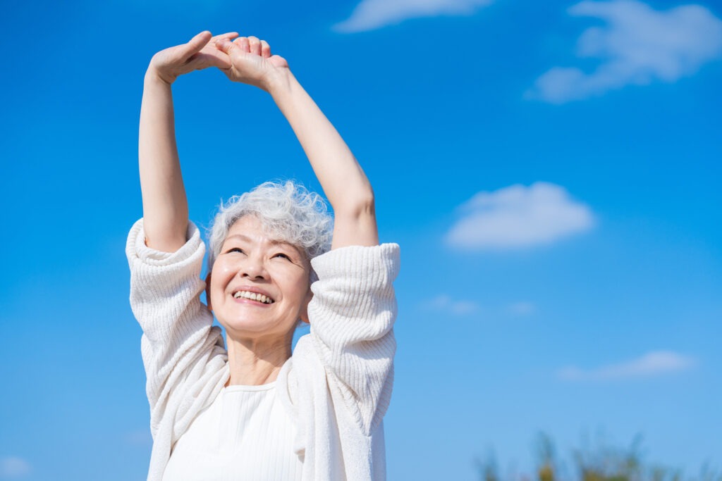 Senior Japanese woman