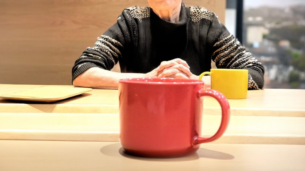 Communication with Elderly Woman
